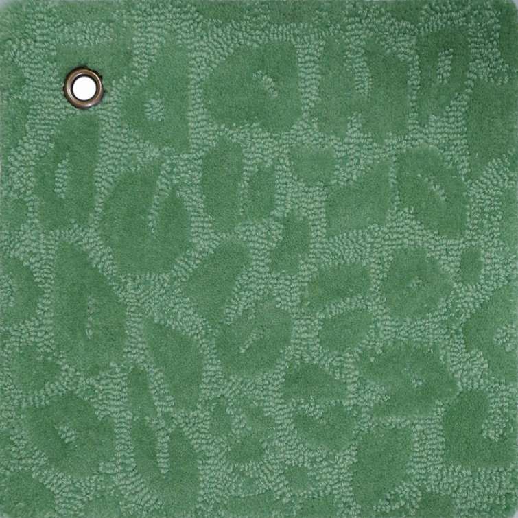 CompanyC Leopardess Jade Green HandTufted Responsible Wool Rug Perigold